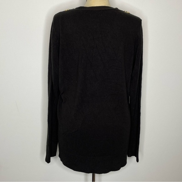 Jaclyn Smith Collection Embellished Rhinestone Sweater - Picture 2 of 10